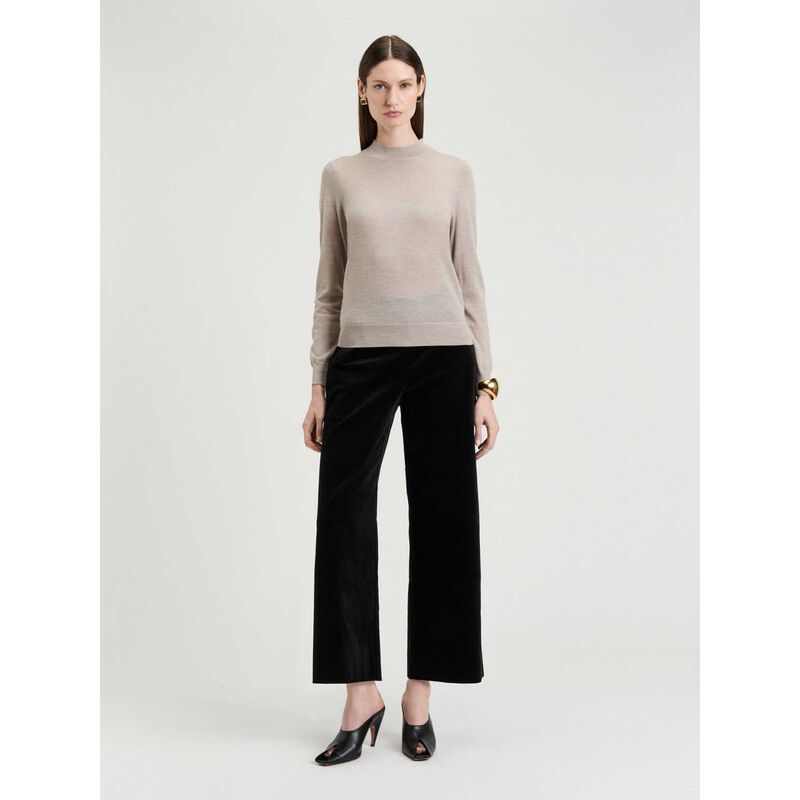 Veronika Maine Fine Gauge Long Sleeve Mock Neck image number 3